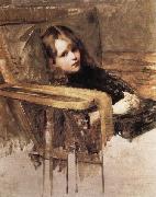 John William Waterhouse The Easy Chair Norge oil painting reproduction